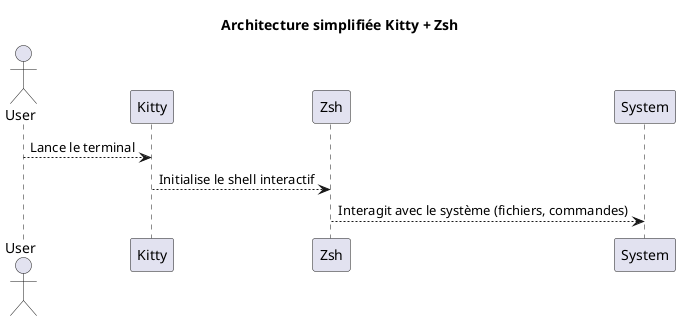 kitty zsh overview